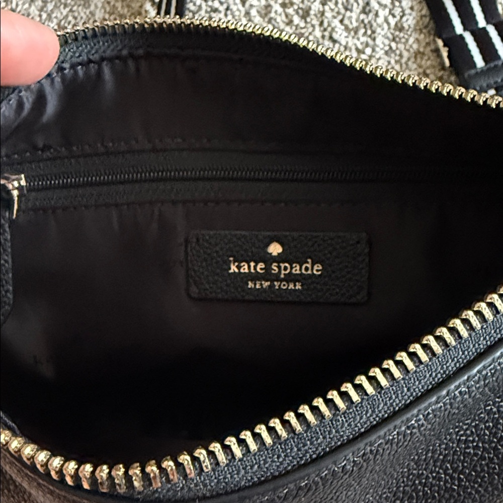 Kate Spade Black Leather Shoulder Bag - Picture 2 of 5